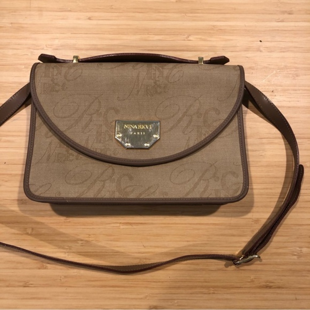 Nina Ricci Vintage Crossbody Bag Purse